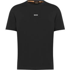 Hugo Boss Herr - Stretch Överdelar HUGO BOSS Logo Print T-shirt - Black