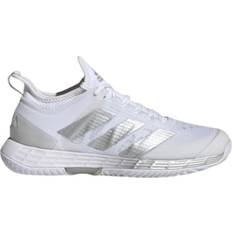 49 ⅓ - Dam - Tennis Racketsportskor adidas Adizero Ubersonic 4 W - Cloud White/Silver Metallic/Grey Two
