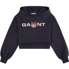 Gant Teen Girl's Collection Retro Shield Hoodie - Evening Blue (606917-433)