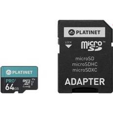 Platinet MicroSDXC Class 10 UHS-I U1 64GB