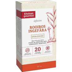 Khoisan Khoisan Gourmet Rooibos Ingefära 20 tepåsar 50g 20st