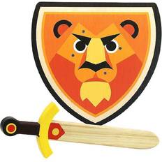 Vilac Leksaksvapen Vilac Wooden Sword & Shield Lion