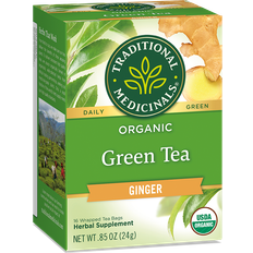 Traditional Medicinals Organic Green Tea Ginger 24g 16st