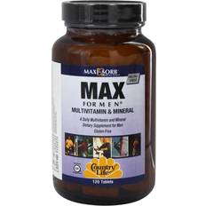 Country Life Max For Men Multivitamin and Mineral 120 Tablets 120 pcs