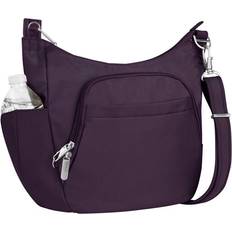 Travelon Anti-Theft Classic Crossbody Bucket Bag - Purple