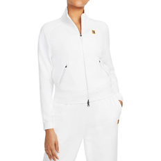 Tennis - Vita Ytterkläder Nike Court Full-Zip Tennis Jacket Women - White/White