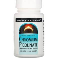 Source Naturals Chromium Picolinate 200 mcg 240 Tablets