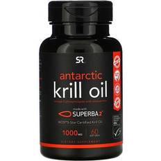 Sports Research Antarctic Krill Oil 60 Softgels Fish Oil Omega-3
