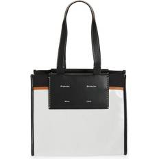 Proenza Schouler Morris Coated Canvas Tote Large - Off White