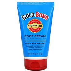 Gold Bond Therapeutic Foot Cream Triple Action Relief 4 oz (113 g)