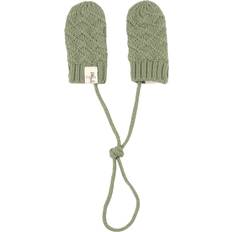 Little Jalo Baby's Knitted Mittens - Khaki