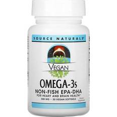 Source Naturals Fettsyror Source Naturals Vegan Omega-3s Non-Fish EPA-DHA 300 mg 30 Vegan Softgels