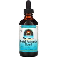 Source Naturals Wellness Herbal Resistance Liquid Alcohol Free 4 fl oz