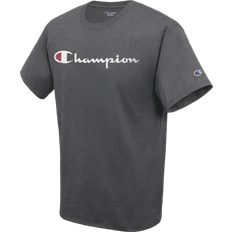 Champion Classic Script Logo T-shirt Men's - Granite Heather