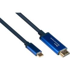 Good Connections Kabeladaptrar Kablar Good Connections USB C - HDMI A 1m