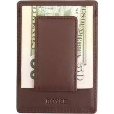 Royce Magnetic Money Clip Wallet - Coco