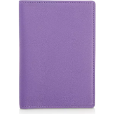 Royce RFID-Blocking Leather Passport Case - Purple