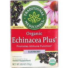Traditional Medicinals Organic Echinacea Plus Elderberry Tea 24.097g 16pcs