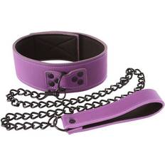 NS Novelties Lust Bondage Collar Purple