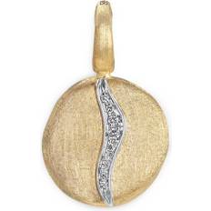 Marco Bicego Jaipur Diamond Disc Pendant - Gold/Diamonds