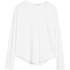Rag & Bone Dam T-shirts Rag & Bone Hudson Long Sleeve - White