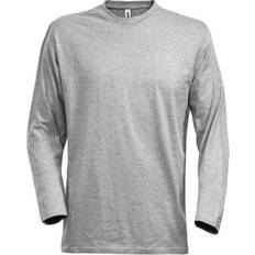 Viskos T-shirts Fristads Kansas 1914 HSJ Acode Long Sleeve T-shirt - Light Grey