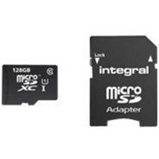 Integral 128 GB Minneskort Integral UltimaPro X microSDXC Class 10 UHS-I U1 80/25MB/s 128GB
