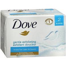 Dove Kroppsskrubb Dove Beauty Bars Gentle Exfoliating Gentle Exfoliating 3.75 oz x 2 pack