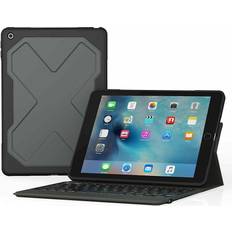 Zagg Front I10REU BBG 9.7zoll Black – Case for web tablet – 9.7 9.7 Inch Tablet Case, Leaf – Black – Polycarbonate, Thermoplastic Polyurethane (Tpu) Apple Apple iPad 9.7 (2017)