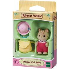 Sylvanian Families Djur Leksaker Sylvanian Families 5417 Striped Cat Baby Dollhouse Playsets