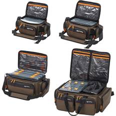 Savage Gear Metspön - Trollingrullar Fiskeutrustning Savage Gear System Box Bag väska för betesaskar