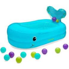 Infantino Vattenleksaker Infantino Whale Bubble Bath Inflatable Bath Tub(tm) Blue