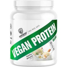 Förbättrar muskelfunktion - Isolat Proteinpulver Swedish Supplements Vegan Protein Delux Vanilla Almond 750g