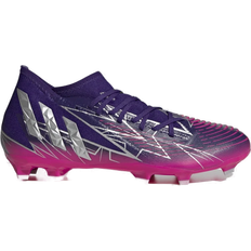 4 - Lila Fotbollsskor adidas Predator Edge.3 Firm Ground Cleats - Team College Purple/Silver Metallic/Team Shock Pink 2