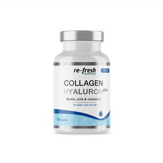 B-vitaminer - Kollagen Kosttillskott re-fresh Superfood Collagen Hyaluron Plus 120 st