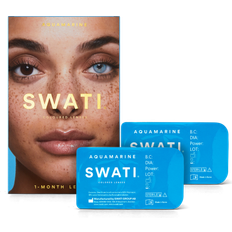 Swati 1-Month Lenses Aquamarine 1-pack