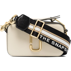 Avtagbar axelrem Axelremsväskor Marc Jacobs The Snapshot Small Bag - White Multi