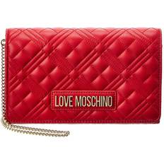 Love Moschino Röda Axelremsväskor Love Moschino Quilted Shoulder Bag Red NoSize