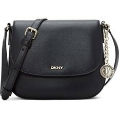 DKNY Svarta Väskor DKNY Sutton Saddle Crossbody Bag - Black