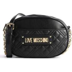 Love Moschino Borsa Quilted Pu Nero Crossbody Bag - Black