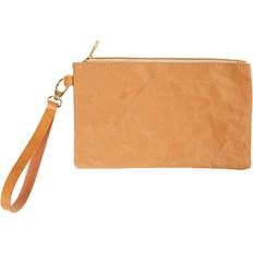 Kuvertväskor Creativ Company Clutch väska, ljusbrun, H: 18 cm, L: 21 cm, 350 g, 1 st