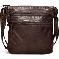 Pia Ries Washed Medium Crossover Style 066 - Brown