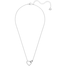 Swarovski Halsband Swarovski Lovely Necklace - Silver/Transparent