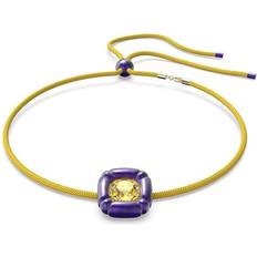 Swarovski Dulcis Necklace - Yellow/Purple
