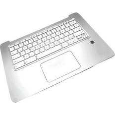 HP Silver Surfplattaskal HP Top Cover Bærbar tastatur til udskiftning Sølv