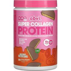 E-vitaminer - Kollagen Kosttillskott Obvi Super Collagen Protein Peanut Butter 387g