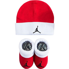 Jordan Infant's Jumpman Hat & Bootie Set - White/Red (LJ0102G-608)