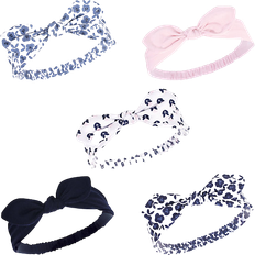 Hudson Knotted Jersey Headbands 5-pack - Blue Floral (10158554)