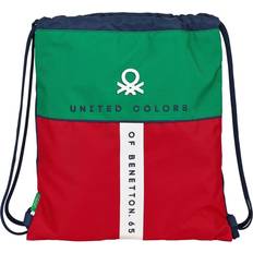 Benetton Backpack with Strings United (35 x 40 x 1 cm)