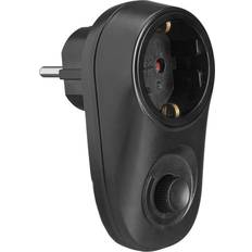 Svarta Plug-in dimmers PR Home Plug-In Kontaktdimmer 25-280W Svart
